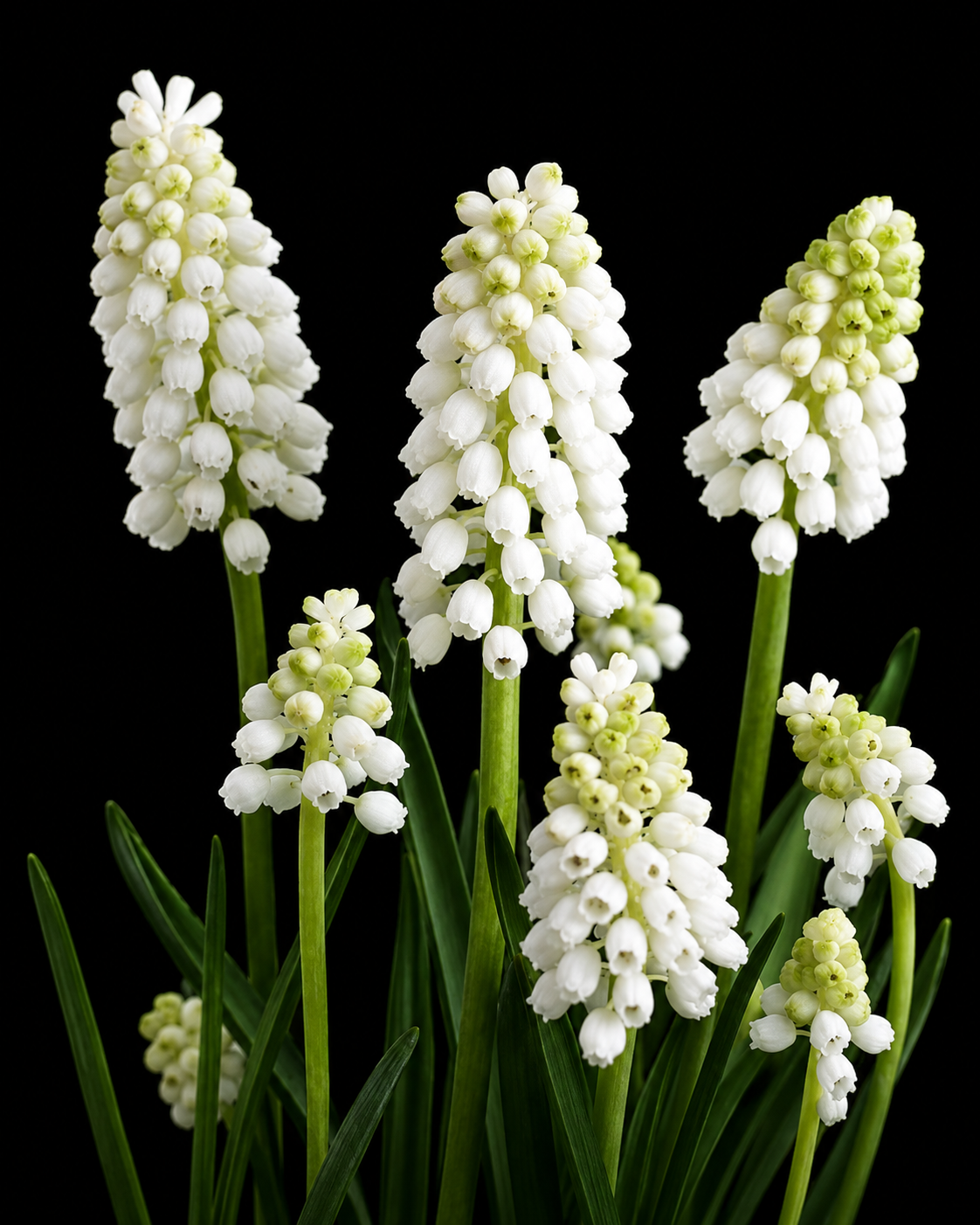 Muscari White Magic muskari õied
